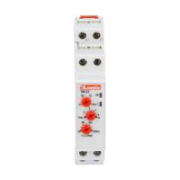 tmst Lovato TM Series DIN Rail Mount Timer Relay, 24 → 240 V ac, 24 → 48V dc, 2-Contact, 0.1 s → 10min,