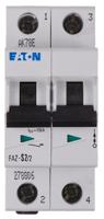 278806-faz-s22 Eaton xEffect MCB, 2P, 2A Curve S, 230V AC, 60V DC, 10 kA Breaking Capacity