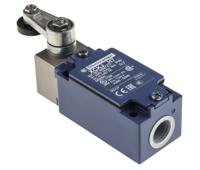 xckj10511h7 Telemecanique Sensors XCKJ Series Roller Lever Limit Switch, NO/NC, IP66, DPST, Zinc Alloy Housing, 500V ac Max, 10A Max