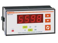 dmk15r1 Lovato DMK LED Digital Panel Multi-Function Meter for Current, Power, Voltage, 45mm x 91mm