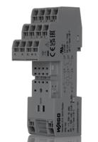 858-100 WAGO 14 Pin 250V ac DIN Rail, Screw Fitting Relay Socket, for use with Relay
