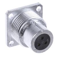 sl-ef-13-u Amphenol Socapex Circular Connector, 3 Contacts, Panel, Standard Connector, Socket, Female, IP67, SL61 Series