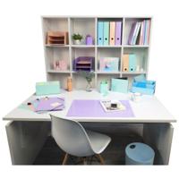 60164d Exacompta Mauve Desk Mat, 575mm x 375mm
