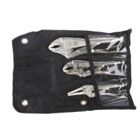 847-3768 RS PRO 3-Piece Locking Plier Set, 250 mm Overall
