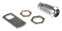 f7b-02-2 Euro-Locks a Lowe & Fletcher group Company Camlock, 32.7mm Panel-to-Tongue, 20.1 x 17.6mm Cutout, Triangle Head Unlock