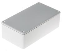 1591dgy Hammond 1591 Series Grey Flame Retardant ABS Enclosure, IP54, Grey Lid, 150 x 80 x 50mm