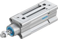 dsbc-32-25-ppva-n3 Festo Pneumatic Piston Rod Cylinder - 1376422 32 mm Bore, 25 mm DSBC Series, Double Acting Acting