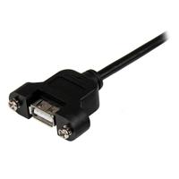 usbpnlafam2 StarTech.com USB 2.0, Male USB A to Female USB A, 480Mbps, 600mm