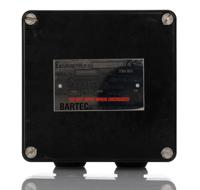 gb-122-730363 Bartec GB Series Black Junction Box, IP66, 10 Terminals, ATEX, 122 x 120 x 90mm
