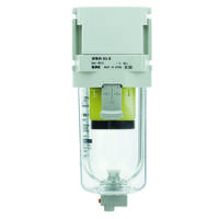 afm20-n02-z-d SMC 200 L/min NPT 1/4 Mist Separator, 0.3μm filtration, 0.5bar to 10 bar