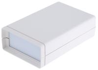 a9406334a9107111 OKW Shell-Type Case Series White ABS Handheld Enclosure, Integral Battery Compartment, IP65, 114 x 72 x 33mm