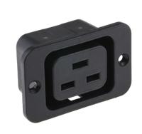 47970000 Schurter C19 Panel Mount IEC Connector Socket, 16A, 250 V
