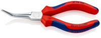 31-25-160 Knipex Nose pliers, 160 mm Overall, Straight Tip, 55mm Jaw