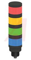 tl50bgyrq Banner TL50 Series Blue, Green, Red, Yellow Signal Tower, 4 Lights, 18 → 30 V dc, Versatile Mount