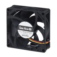 9ra1212p4g001 Sanyo Denki Axial Fan, 12 V dc, DC Operation, 6.6W, 550mA Max, 120 x 120 x 25mm