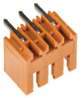 1605080000 Weidmuller, 3.5mm Pitch, OMNIMATE SL, 3 Way, Right Angle, Pluggable Terminal Block, Header, Through Hole, Solder