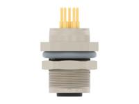 t4041417051-001 TE Connectivity Circular Connector, 5 Contacts, PCB, M8 Connector, Plug, Female, IP67, T4041417051 Series