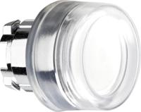 zb4bw513 Schneider Electric Harmony XB4 Series White Illuminated Spring Return Push Button Head, 22mm Cutout, IP66, IP67