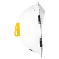 dxirffp22 DeWALT DXIRFFP2 Series Disposable Respirator, FFP2, Valved, Moulded