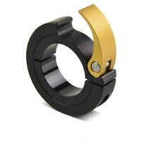 mqcl-8-a Ruland Shaft Collar, One Piece, Quick Clamp, Bore 8mm, OD 38mm, W 10mm, Aluminium