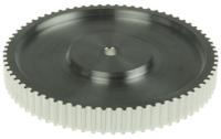 pb-pulley-5m-09mm-72t RS PRO Timing Belt Pulley, Aluminium 9mm Belt Width x 5mm Pitch, 72 Tooth