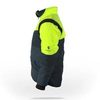 x29j-2xl Flexitog X29J Yellow/Navy, Cold Resistant Jacket, XXL