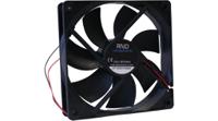 rnd-460-00033 RND Axial Fan, 12 V dc, dc Operation, 85.5cfm, 3.36W, 280mA Max, 120 x 120 x 25mm