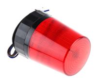 907-5999 RS PRO Red Flashing Beacon, 110 → 230 V ac, Screw Mount, LED Bulb, IP67