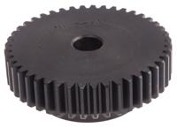 521-6503 RS PRO Steel 44 Teeth Spur Gear, 1.5 Module, 12mm Bore Diam, 66mm Pitch Diam, 45mm Hub Diam