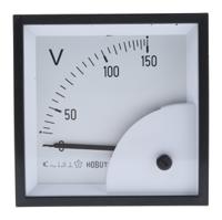 d72mis150v2-002 HOBUT Analogue Voltmeter AC, 68 x 68 mm