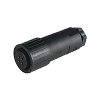 932457100-cm-06-ea-14s-2-s Hirschmann, CM 06, Silver 4 Way Cable Mount MIL Spec Circular Connector PlugBlack, Socket Contacts,Shell Size 14, Screw