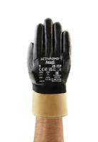 28359080 Ansell ActivArmr Black Kevlar Nitrile Work Gloves, Size 8, Nitrile Coating
