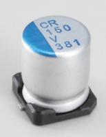 pcr1j101mcl1gs Nichicon 100μF Conductive Polymer Aluminium Solid Electrolytic Capacitor 63V dc, Surface Mount - PCR1J101MCL1GS