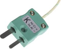 363-0294 RS PRO Type K Exposed Junction Thermocouple 2m Length, 1/0.315mm Diameter → +350°C