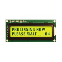 nhd-0216k3z-fl-gbw-v3 NEWHAVEN DISPLAY INTERNATIONAL NHD-0216K3Z-FL-GBW-V3 Alphanumeric LCD Alphanumeric Display, Yellow-Green on Grey, 2