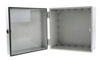 cab-pc-303018-g3b-cabinet Fibox CAB PC Series Polycarbonate Wall Box, IP65, 300 mm x 300 mm x 180mm