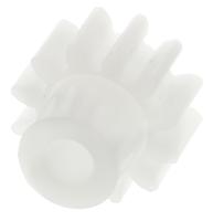 521-7461 RS PRO POM 12 Teeth Spur Gear, 1 Module, 4mm Bore Diam, 12mm Pitch Diam, 8mm Hub Diam