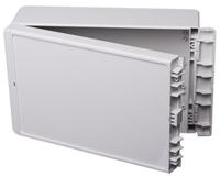 96036335-b-261709-abs-7035 Bopla Bocube Series Light Grey ABS Enclosure, IP66, IP68, Light Grey Lid, 271 x 170 x 90mm