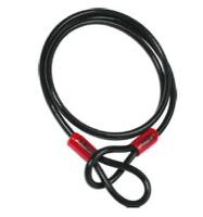 cobra-12120-black ABUS 120cm, 12mm diameter, Steel Security Cable