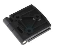 54-1-3524 Pinet Polyamide Back Flap Hinge, Screw Fixing, 60mm x 120mm x 6.5mm