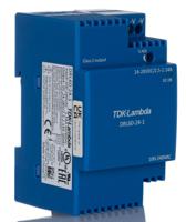 drl60-24-1 TDK-Lambda DRL-60 Switched Mode DIN Rail Power Supply, 85 → 264V ac ac Input, 24V dc dc Output, 2.5A Output, 60W