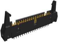 5499923-9 TE Connectivity AMP-LATCH Series Straight Through Hole PCB Header, 40 Contact(s), 2.54 mm Pitch, 2 Row, Shrouded