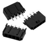 66200411122 Wurth Elektronik WR-MPC3 Series Straight Through Hole PCB Header, 4 Contact(s), 3 mm Pitch, 1 Row, Shrouded