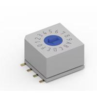 428511310811 Wurth Elektronik 4285113108, 10 Position, BCD Rotary Switch, 150mA, Solder