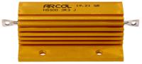 hs100-3r3-j Arcol, 3.3Ω 100W Wire Wound Chassis Mount Resistor HS100 3R3 J ±5%