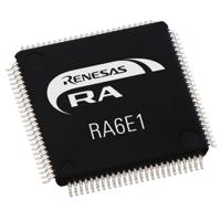 r7fa6e10f2cfpaa0 Renesas Electronics R7FA6E10F2CFP#AA0, 32 bit ARM Cortex M33, RA6E1 Microcontroller, 200 MHz, 1024kB FLASH, 100-Pin LQFP