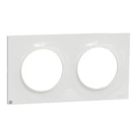 s500704 Schneider Electric White 2 Gang Cover Plate