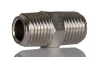 2543-18 SMC Straight Threaded Adaptor, G 1/8 Female to G 1/8 Female, Threaded Connection Style