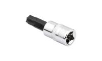 192-3781 RS PRO 1/4 in Drive Bit Socket, Star Bit, T20, 55 mm Overall Length