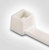 111-91819-t18r-pa66v0-wh HellermannTyton Cable Tie, 100mm x 2.5 mm, White Polyamide 6.6 (PA66), Pk-100